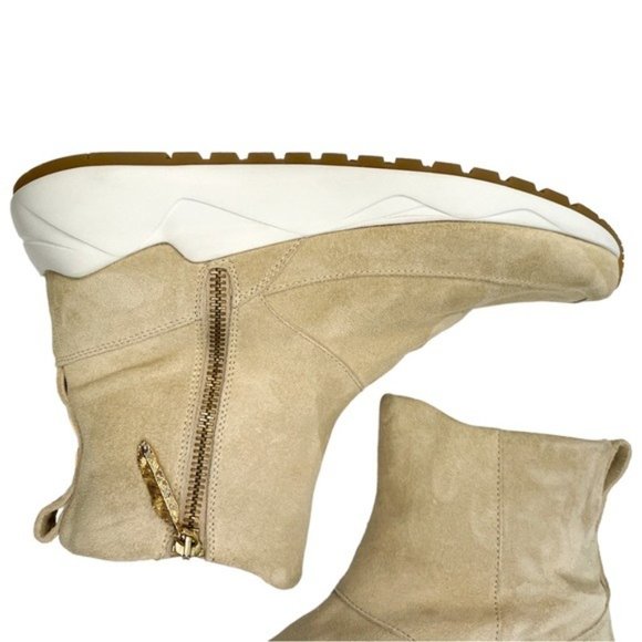 BUSCEMI Womens Run Boot Fur Angora Boots - Size 38 - Picture 8 of 11